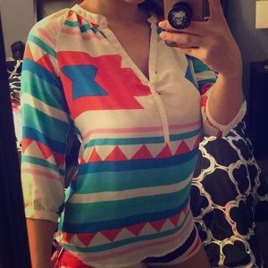 Colorful blouse